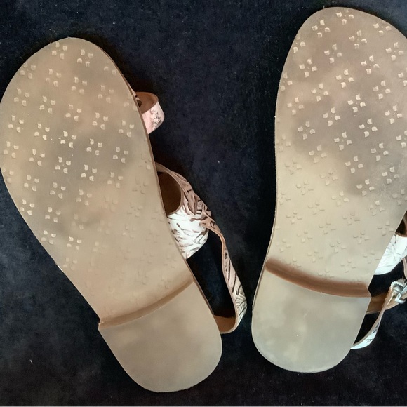 Patrica Nash Natural Fidella Sandals Size 6 - Picture 5 of 7